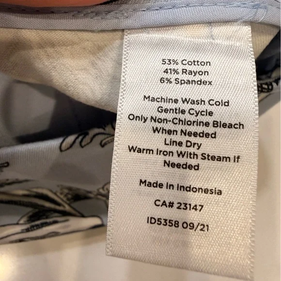 EUC Talbots Chatham Ankle Pants – Etched Toile – Size 10 - Picture 7 of 10